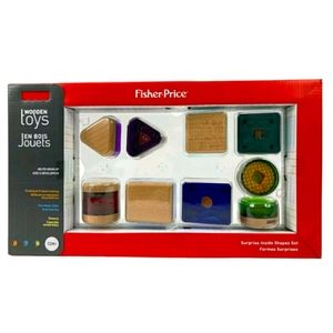 Fisher-Price Wooden Block Toys Surprise Inside Set